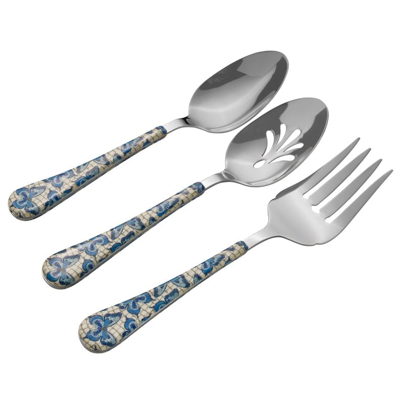 Dolly Parton Mosaic Butterfly 3 Piece Serving Set