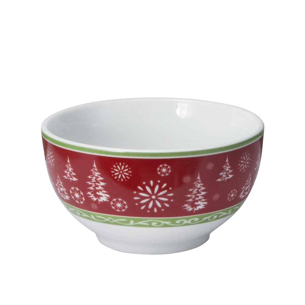 Dancing Snowflakes 16 Piece Dinnerware Set, Service for 4