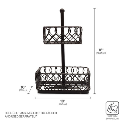Juliette 2 Tier Storage Basket
