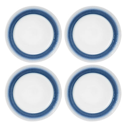 Eclipse Blue 16 Piece Dinnerware Set, Service for 4