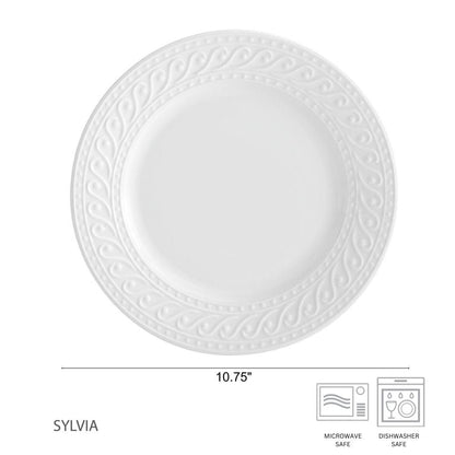 Sylvia Set of 4 Dinner Plates