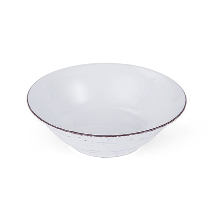 Trellis White Vegetable Serve Bowl