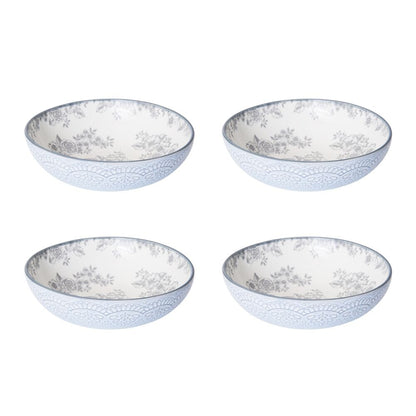 Gabriela Gray 16 Piece Dinnerware Set, Service for 4