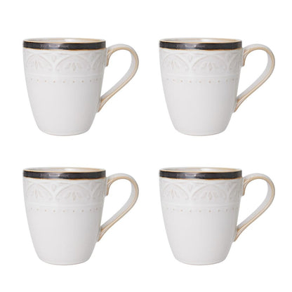 Promenade Scroll 16 Piece Dinnerware Set, Service for 4