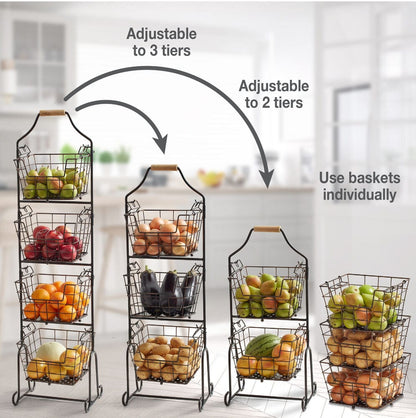 Ferme Adjustable Standing Storage Rack