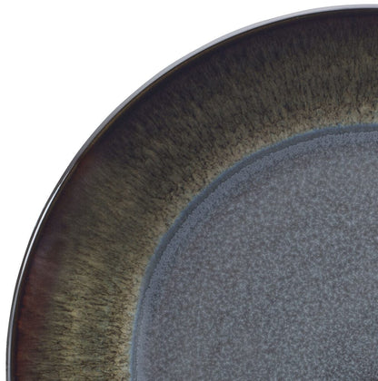 Monroe Gray 16 Piece Dinnerware Set, Service for 4