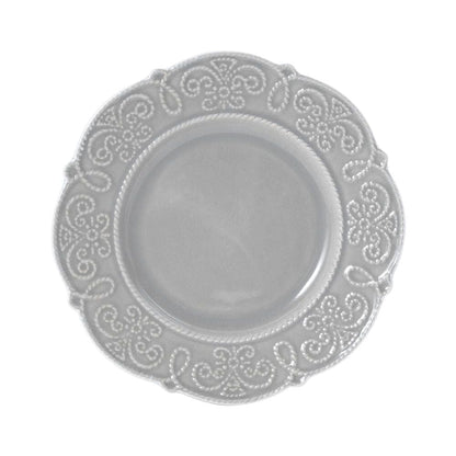 Abby Gray 16 Piece Dinnerware Set, Service for 4