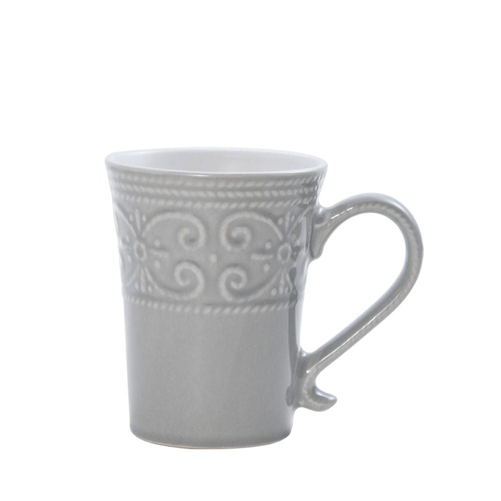 Abby Gray 16 Piece Dinnerware Set, Service for 4