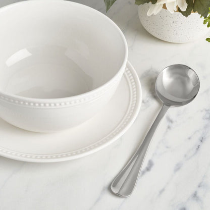 Simplicity Set of 10 Dinner Bouillon Spoons