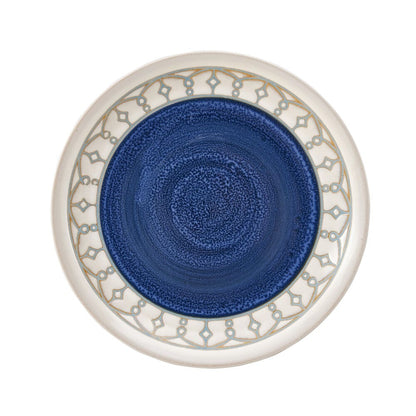 Remi Blue 16 Piece Dinnerware Set, Service for 4