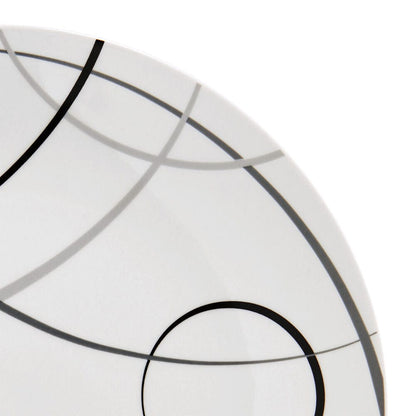 Circles 18 Piece Dinnerware Set, Service for 6