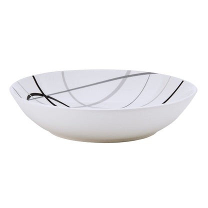 Circles 18 Piece Dinnerware Set, Service for 6