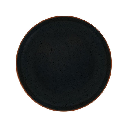Hunter Black 16 Piece Dinnerware Set, Service for 4
