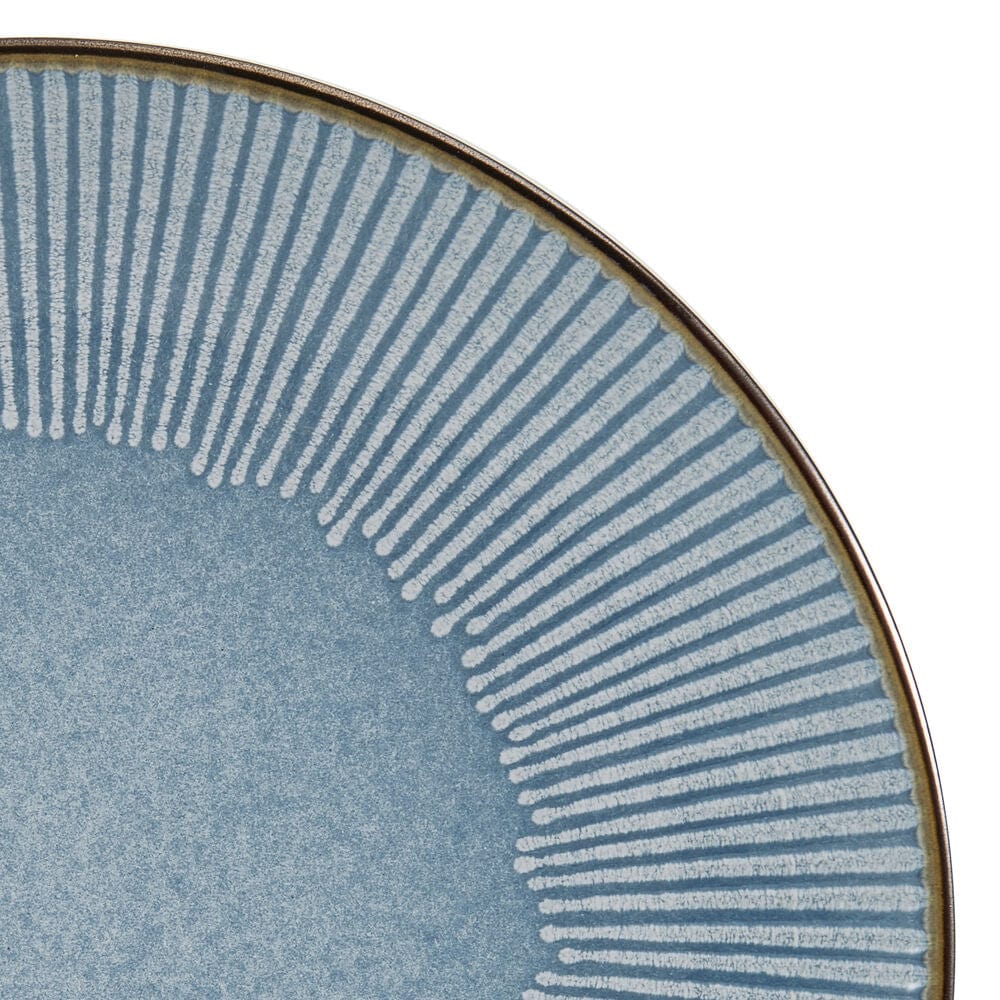 Arlie Blue 12 Piece Pasta Dinnerware Set, Service for 4