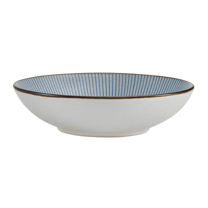Arlie Blue 12 Piece Pasta Dinnerware Set, Service for 4