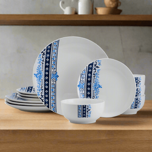 Michele 12 Piece Dinnerware Set, Service for 4