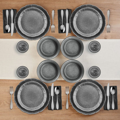 Noah 12 Piece Dinnerware Set, Service for 4