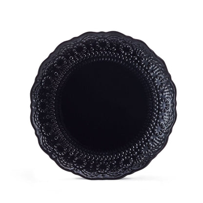 Chateau Midnight Set of 4 Dinner Plates