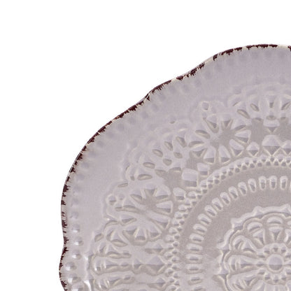 Chateau Smoke 12 Piece Dinnerware Set, Service for 4