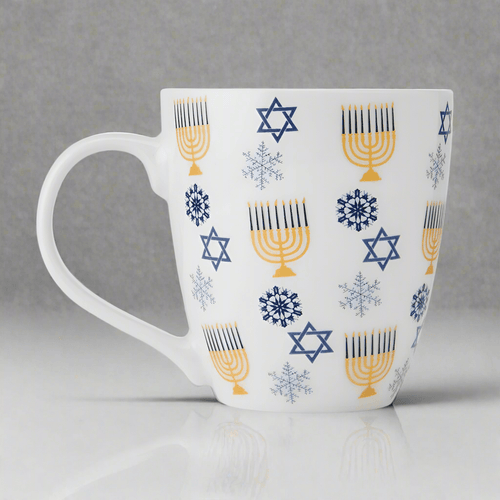 Holiday Hanukkah Icons Mug