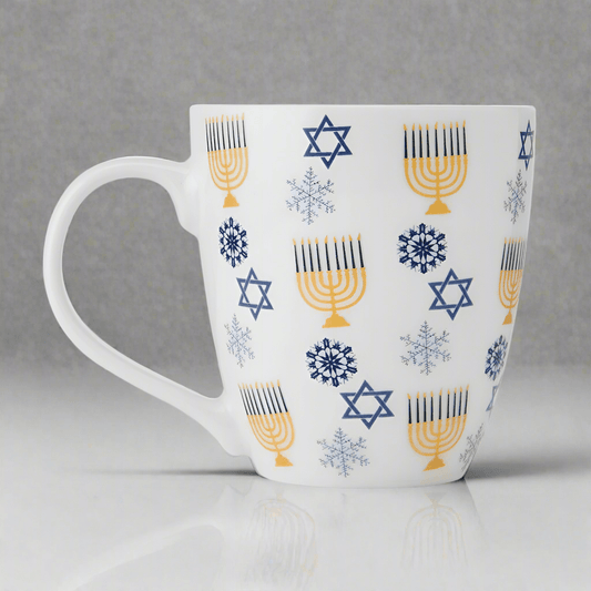 Holiday Hanukkah Icons Mug