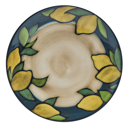 Painted Lemons 12 Piece Dinnerware Set, Service for 4