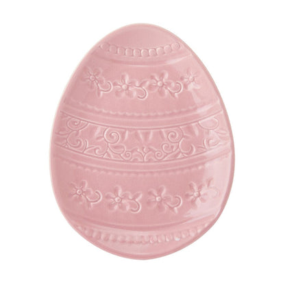 Easter Egg Pink Plate