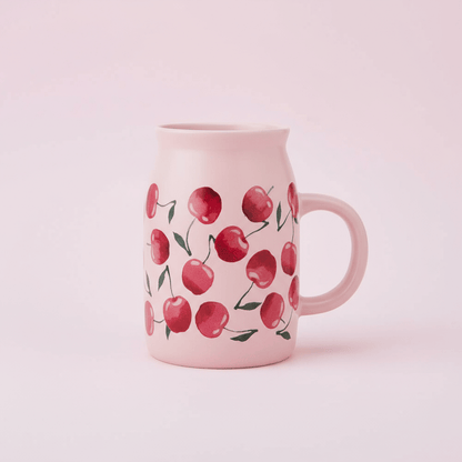Cherries Milk Jug Mug