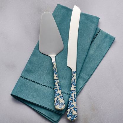 Dolly Parton Mosaic Butterfly 2 Piece Cake Knife and Server Set