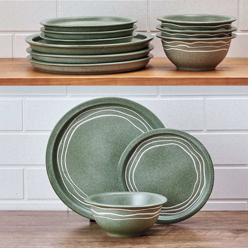 Nature's Pallet 12 Piece Dinnerware Set, Service for 4