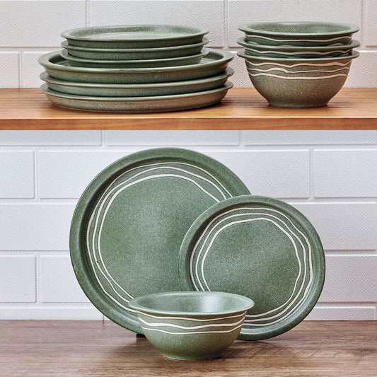 Nature's Pallet 12 Piece Dinnerware Set, Service for 4