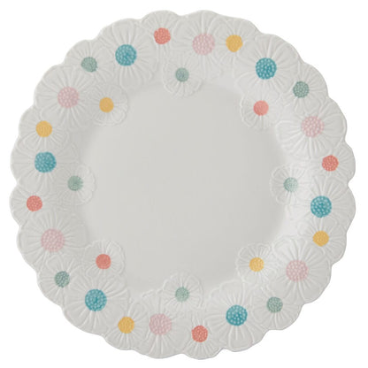 Darbie Angell Painted Daisy 12 Piece Dinnerware Set, Service or 4