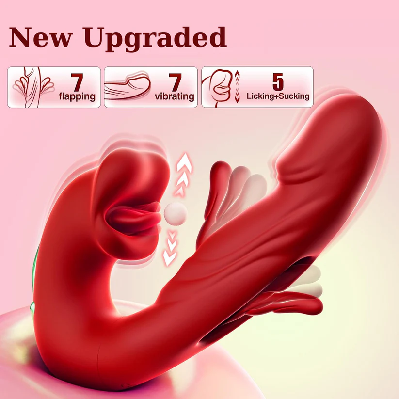 💥 New for 2026 | 4-in-1 Personal Massager for Women | 7 Vibration Modes · 5 Licking & Suction Patterns 🍑