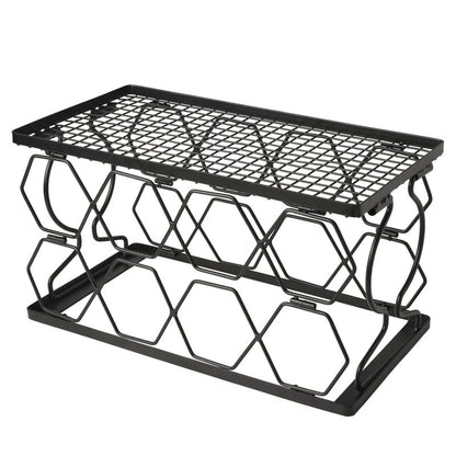Collapsible Stackable 8 Bottle Wine Rack