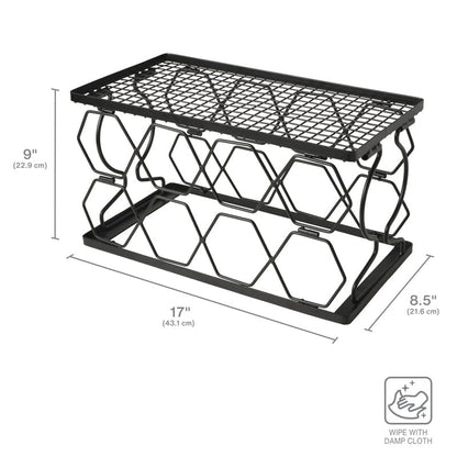 Collapsible Stackable 8 Bottle Wine Rack