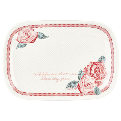 Dolly Parton Mosaic Floral Platter