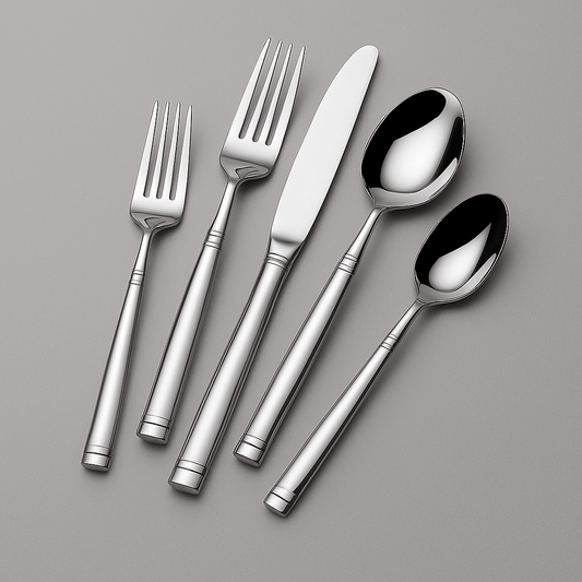 Stephanie Forged 42 Piece Flatware Set, Service for 8