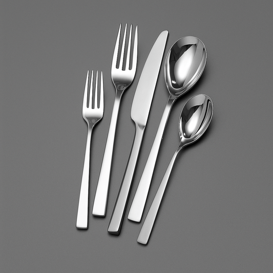 Luxor Forged 42 Piece Flatware Set, Service for 8