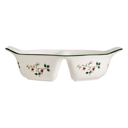 Winterberry® Divided Vegetable Bowl