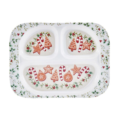Winterberry® Set of 4 Melamine Children's Plates