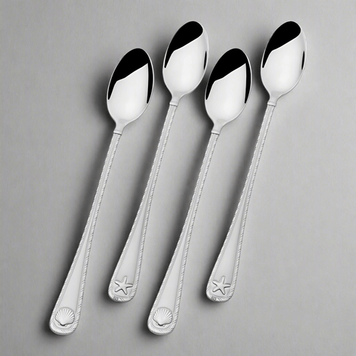 Antigua Frost Set of 4 Iced Beverage Spoons