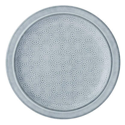Blooming Meadow Blue 12 Piece Dinnerware Set, Service for 4