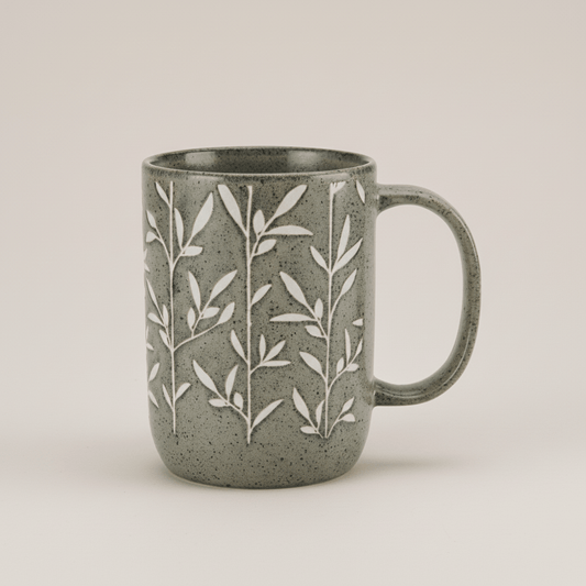 Sentiment Mugs Botanical Leaf Mug