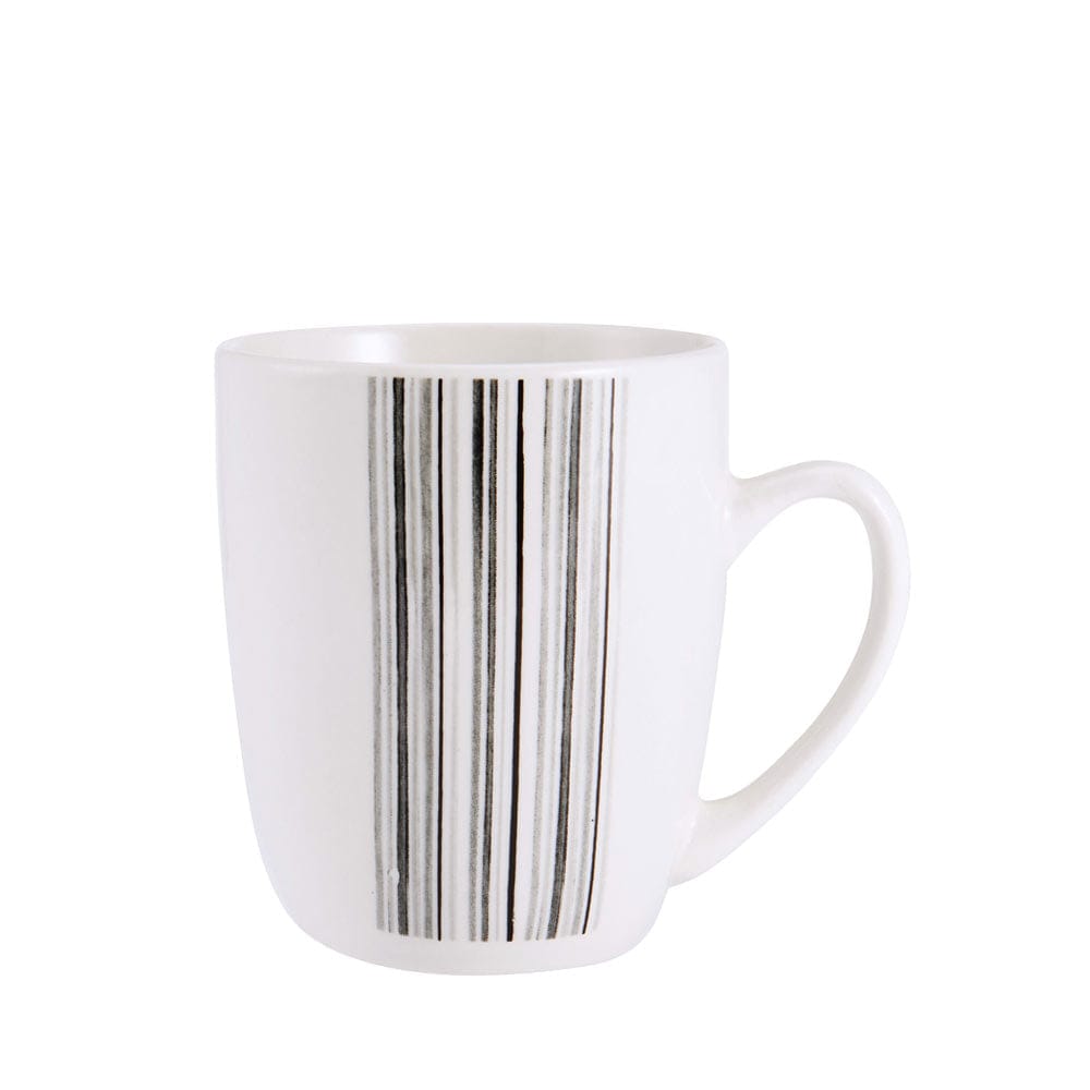 Brushed Lines 16 Piece Dinnerware Set, Service for 4
