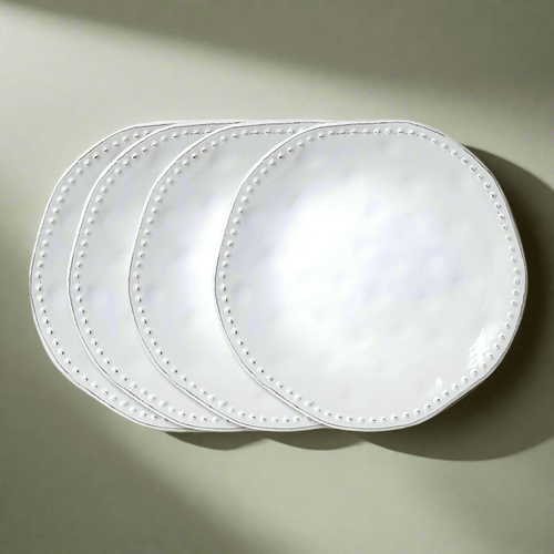 Canyon Bead Set of 4 Dinner Plates