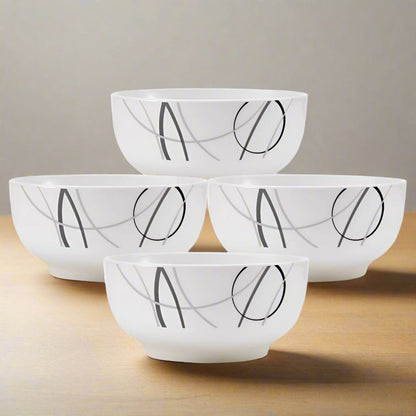 Circles Set of 4 Fruit Bowls