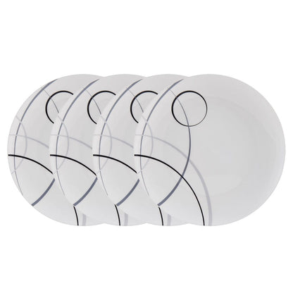 Circles Set of 4 Dinner Plates