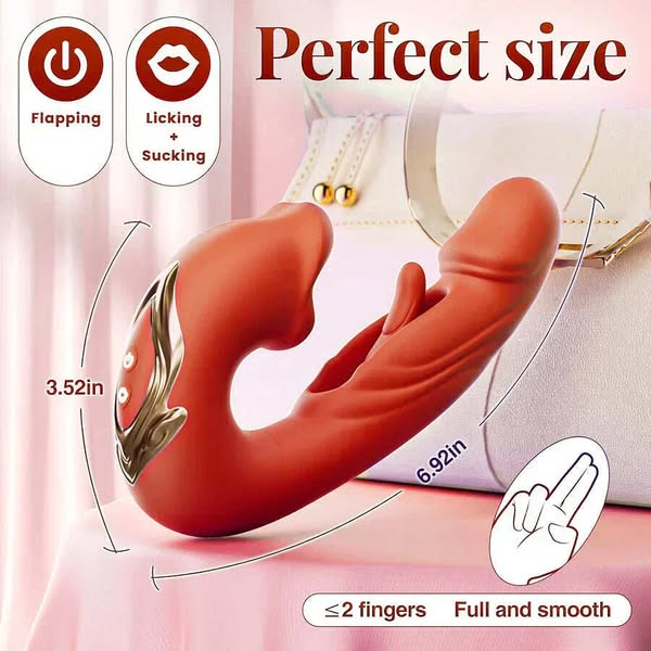 💥 New for 2026 | 4-in-1 Personal Massager for Women | 7 Vibration Modes · 5 Licking & Suction Patterns 🍑