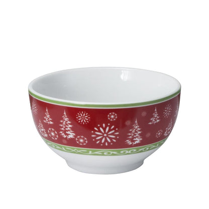 Dancing Snowflakes 16 Piece Dinnerware Set, Service for 4