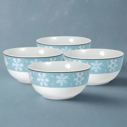 Evergreen Ernie Set of 4 Soup Cereal Bowls